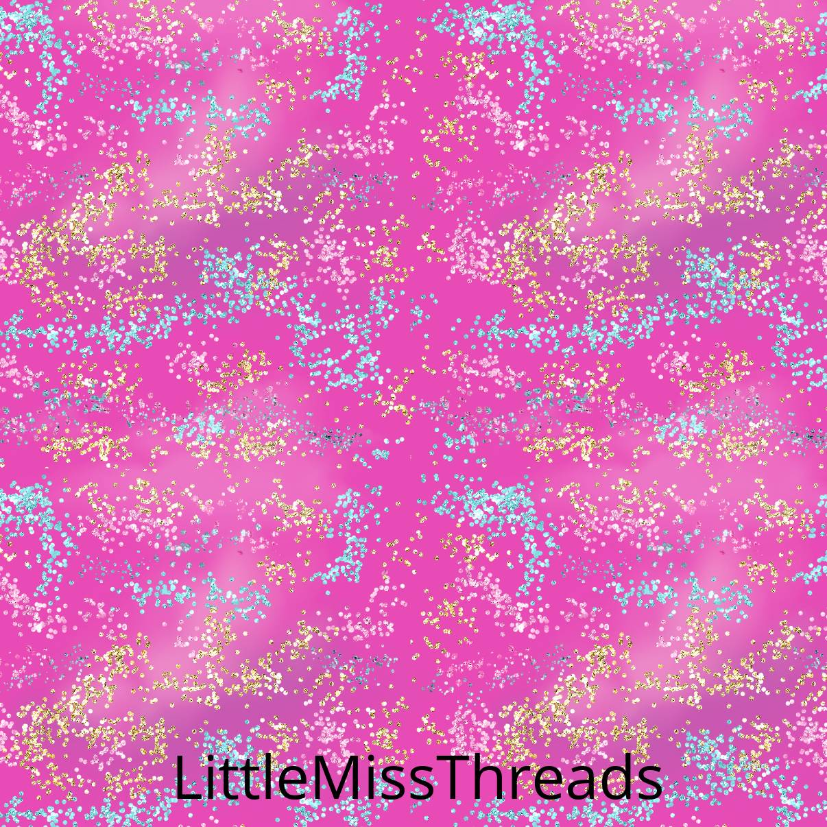 PRE ORDER - Minnie in Love Glitter - Fabric - Fabric from [store] by Little Miss Threads - 