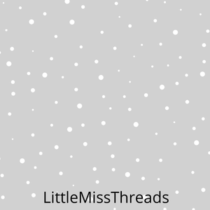 IN STOCK - Aussie Animals Grey Dot - WOVEN COTTON - Fabric from [store] by Little Miss Threads - 