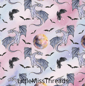 PRE ORDER - Maleficent Dragons - Fabric - Fabric from [store] by Little Miss Threads - 